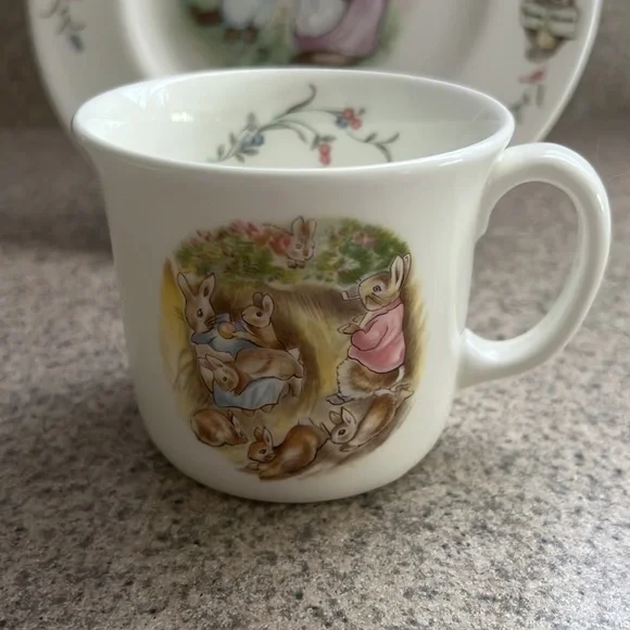 Vintage Royal Albert 1986 Beatrix Potter children’s 3 piece set - Picture 8 of 16